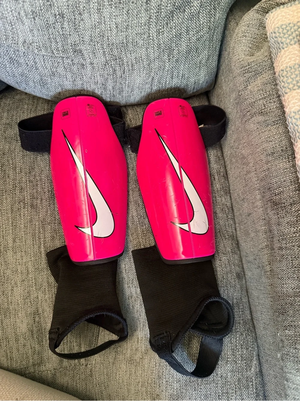 Girls Nike shin guards